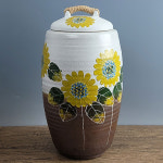 해바라기 분청 항아리 20kg 쌀독 쌀통 현관 소금독 : 도지상회