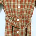 부루앤쥬디 체크 원피스 F_S0638 : 마데인빈티지