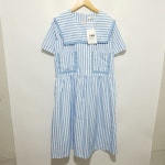 세일러 카라 스트라이프 원피스 F_S0641 : 마데인빈티지