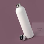 마켓다인67 보온병1L 화이트 스텐레스물병 스텐물병 : 마켓다인67