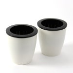 자동급수 화분 2p 13x14cm 용품 베란다 분갈이 정원 홈가드닝 : 제이씨프렌즈