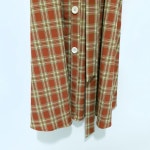 부루앤쥬디 체크 원피스 F_S0638 : 마데인빈티지