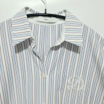 듀엘 스트라이프 셔츠 롱 원피스 55_S0649 : 마데인빈티지