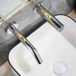 비접촉 거품 디스펜서 호텔 전원 센서형 화장실 벽걸이 A. G9412 라운드 배터리 : 가온인터직구