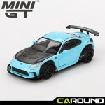 미니지티(873) 1:64 토요타 GR86 LB Nation - 베이비 블루 : 카라운드몰