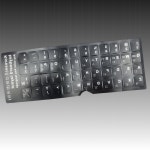 키보드 한글 스티커 자판 노트북 키스킨 디자인 시각적 붙막이 사용편의 : 주식회사 명성무역