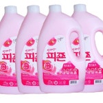 피죤 섬유유연제 핑크로즈(용기) 2500ml 4개 : 팔도애비뉴