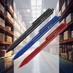 FX 153 볼펜 1.0mm 12자루 속기용 문구 수험생 저점도잉크펜 : 하 트