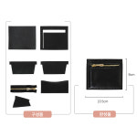 DIY 나만의 가죽 카드지갑 만들기 풀세트 가죽공예 키트 공방 취미 (10colors) : 아트조이