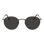 레이밴 라운드 메탈 앤틱 다크 그레이 유니섹스 선글라스 RB3447 9229B1 50 : 아메리카브랜드