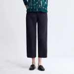 플리츠미 울 피치 그레인 플리츠 와이드 팬츠_EPPTF325009 : 에스모