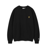 와키윌리 WACKY WILLY 시그니처 키키 와펜 맨투맨 블랙 WA2501CR01BK 171042 : 아울즈컴퍼니