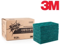 3M 스카치브라이트 스펀지 수세미 주방 설겆이 식당 SL-135 5입 : 3M 광일상사