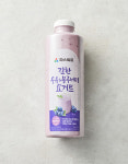 [파스퇴르] 진한우유&블루베리 요거트 900mL : 컬리N마트