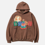 [에이비오] ABO Play Hoodie - Chestnut : 노클레임 NOCLAIM