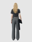TAPER TROUSERS (STONE GREY) : 슬로우스테디클럽 후드