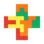 초등수학 도형놀이 공간감각발달 미션퍼즐 펜토미노조각 세트 학교 교구 : ON-COK