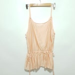 공구우먼 끈나시 시스루 블라우스 2_S0691 : 마데인빈티지