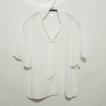 진주 타이 블라우스 F_S0698 : 마데인빈티지