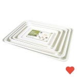 주방 쟁반 업소용 직사각 서빙 식당용 카페 트레이 : y-FOURmart