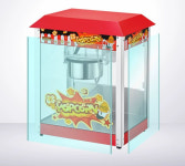 업소용 팝콘메이커 M818 합금 M828 알루미늄 유리 PC도어 강파 절묘한 붉은색 특가+40개 2팩+삽 : 투케이파트너