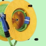 호스 다용도 릴호스 청소 18m 세차 회전 원예용품 정원 : 지투종합상사