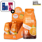 코오롱 퍼펙트 파워젤 에너지젤 24포 1박스(오렌지맛) 스포츠 마라톤 자전거 보충제 : 비즈웰