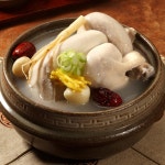 국산 삼계탕밀키트 닭한마리 수삼 멥쌀 찹쌀 사골육수 1kg : Dittomall