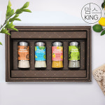 [맘스킹]청림농원 참농인 유기농 4종 표고울금양배추다시마 조미료 선물세트 : 맘스킹