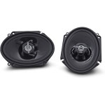 JVC CSJ6820 6인치 x 8인치 차량용 오디오 스피커 2웨이 코엑시얼 검정색 : 페어뷰몰