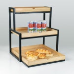 빵 진열대 유리 선반 전시 디저트 쿠키 매대 마트 : 딜렉세컨