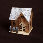 미니어처 집만들기 목조 주택 DIY 조립 장식 취미 : 무로샵