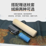 목침 편백나무 베개 경추베개 국산 원형 메밀 수면 개선 목재 결점 보수형 6.5cm 30cm : 미미제