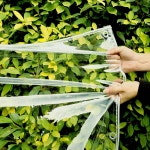 투명 방풍 비닐 2x4m 단열 방수 두꺼운 방풍막 커튼 방풍 바람차단 비닐 방문 대형 막 현관 우레탄 : 오월의청춘