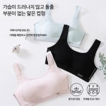 스포츠 브라렛 노와이어 착용감 여성용 속옷 : 첫발두냥