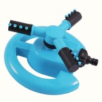 wri 회전 텃밭 자동 급수 물 분사기 B 블루 마당 화단 스프레이 가든 분무기 : 우리WOORI2