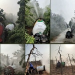 스피드 스프어 살포 농장 방역 가솔린 과수원 트랙터 살포기 보행형 : 트러스픽온H