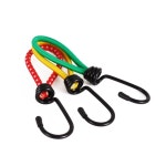 캠핑 탄성끈 텐트 스트링 로프 타프 고정 후크고리 3P : SJ라라