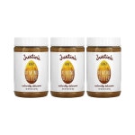 저스틴 넛 버터 꿀 허니 아몬드 버터 잼 454g x3병 글루텐프리 : 라운엔