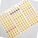 이모티콘 스티커 일기 감정 문구 : 레온브릭