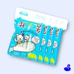 BS 귀청소 귀봉(면봉) 100매x4 강아지면봉 애견귀청소 : 블루스완몰