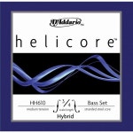 DAddario Helicore 하이브리드 베이스 10Bk St 3/4 M (HH6103/4M-B10) : v아도르마켓v