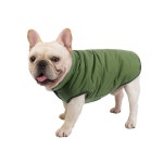 패딩 조끼 애견 세탁 가능 겨울 애견 패딩 XXL 그린 : BlingBox