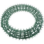 DIY 장식 화환을 위한 원형 화환 프레임 2개 가정용 정원용 플라스틱 후프와 축제 준비를 매장 디스플레이 : 항해마켓2호점