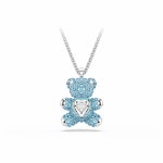 [스와로브스키/본사정품] Teddy Heart 아쿠아 블루 목걸이 5737620 : 스와로브스키공식스토어