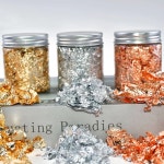 집꿀템 금박 후레이크 실버 골드 코퍼 반짝이 네일 : 집꿀템