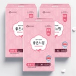 좋은느낌 생리대 오리지널 울트라 날개 중형 36개입 X 3팩 : TENDENCE KOREA