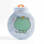 애니멀 보온 물주머니 배찜질온수팩 원형 개구리 찜질주머니 워터핫팩 학생온수팩 물주입온수팩 : 배배스토리