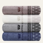 송월타올 호텔수건 5장 30수 카운테스마라 클래스44 뱀부얀 210g : 송월타월 우진상사