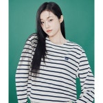 [국내매장판] 리 긴팔 우먼 라벨 티셔츠 네이비 207035 : 투데이쇼핑샵